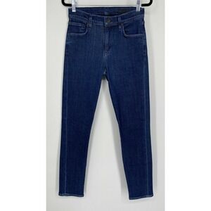 Goldsign The Profit Classic Skinny Jeans Size 26 Mid-Rise Dark Wash Denim Blue